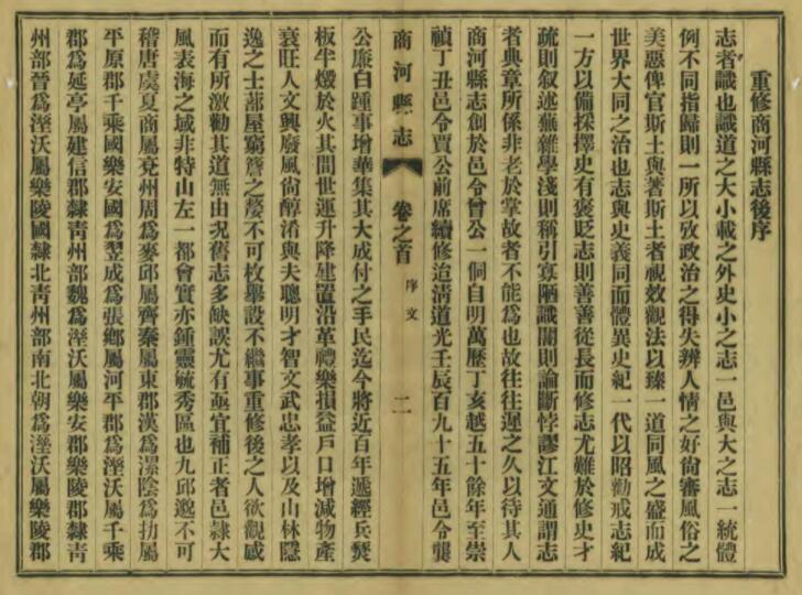 山东省济南市《民国重修商河县志》全十五卷 石毓嵩 王锡恩 呼廉方纂修PDF电子版地方志下载插图1 山东省济南市《民国重修商河县志》全十五卷 石毓嵩 王锡恩 呼廉方纂修PDF电子版地方志下载插图1