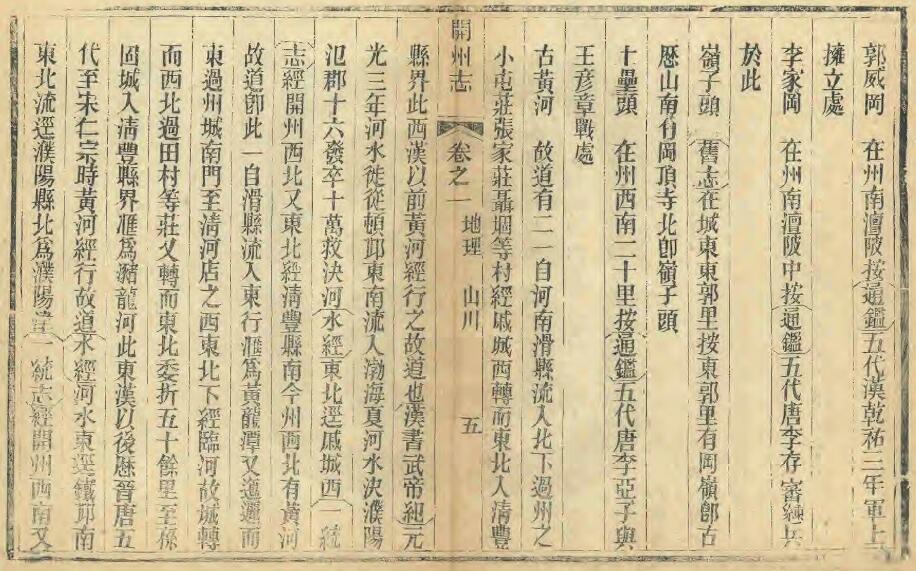 河南省濮阳市《光绪开州志》八卷 陈兆麟修 祁德昌纂PDF电子版地方志下载插图1 河南省濮阳市《光绪开州志》八卷 陈兆麟修 祁德昌纂PDF电子版地方志下载插图1