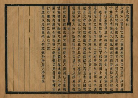 江苏省南京市《万历金陵琐事》二卷 明 周晖撰 PDF高清电子版影印本下载插图1 江苏省南京市《万历金陵琐事》二卷 明 周晖撰 PDF高清电子版影印本下载插图1