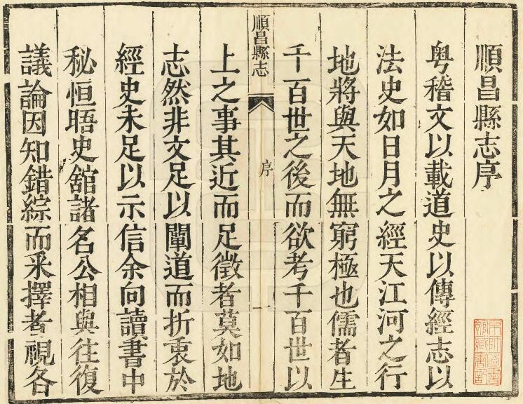 福建省南平市《康熙顺昌县志》六卷 郭鍈修 黄宣纂PDF电子版地方志下载插图1 福建省南平市《康熙顺昌县志》六卷 郭鍈修 黄宣纂PDF电子版地方志下载插图1