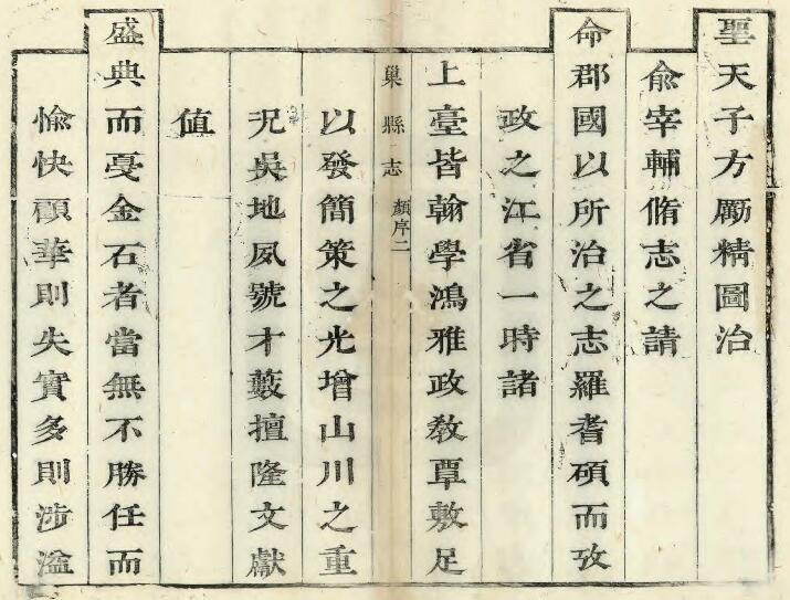 安徽省巢湖市《康熙巢县志》二十卷 于觉世修 陆龙腾纂PDF电子版地方志下载插图1 安徽省巢湖市《康熙巢县志》二十卷 于觉世修 陆龙腾纂PDF电子版地方志下载插图1