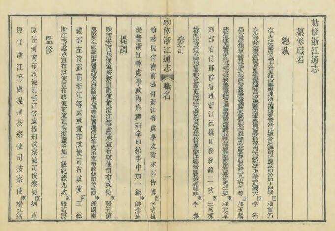 清雍正版《浙江通志》光绪刻本 二百八十卷 李卫编纂PDF电子版地方志下载插图1 清雍正版《浙江通志》光绪刻本 二百八十卷 李卫编纂PDF电子版地方志下载插图1
