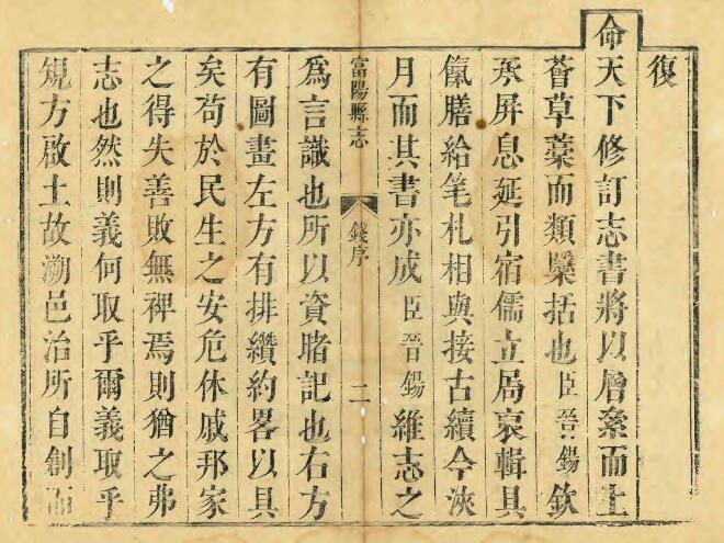 浙江省杭州市《康熙富阳县志》十卷 钱晋锡修 牛奂撰PDF电子版地方志下载插图1 浙江省杭州市《康熙富阳县志》十卷 钱晋锡修 牛奂撰PDF电子版地方志下载插图1