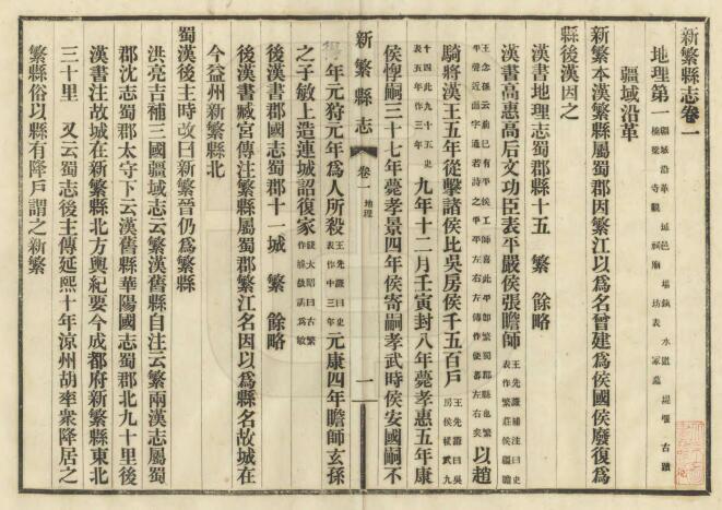 四川省成都市《民国新繁县志》三十四卷 侯俊德 吕菘云修 刘复纂PDF电子版地方志下载插图1 四川省成都市《民国新繁县志》三十四卷 侯俊德 吕菘云修 刘复纂PDF电子版地方志下载插图1