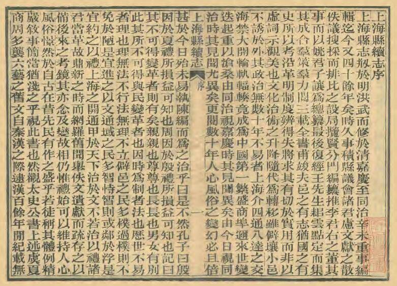 上海市《民国上海县续志》三十卷首一卷末一卷 吴馨 洪锡范修 姚文柟纂PDF电子版地方志下载插图1 上海市《民国上海县续志》三十卷首一卷末一卷 吴馨 洪锡范修 姚文柟纂PDF电子版地方志下载插图1