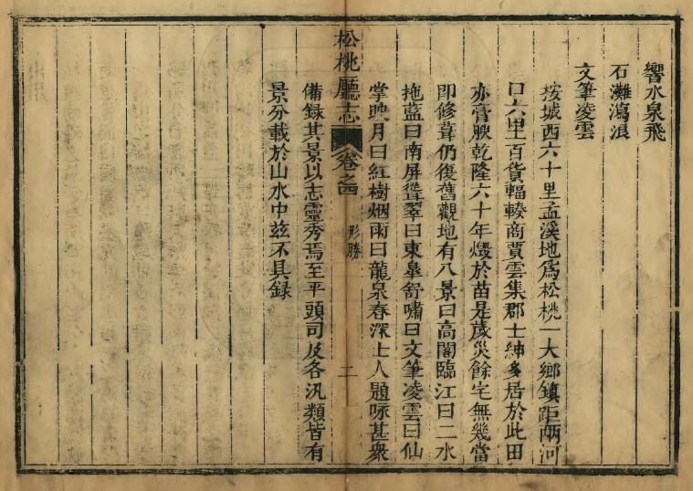 贵州省铜仁市《道光松桃厅志》三十二卷 清徐鋐修 萧琯纂PDF电子版地方志下载插图1 贵州省铜仁市《道光松桃厅志》三十二卷 清徐鋐修 萧琯纂PDF电子版地方志下载插图1