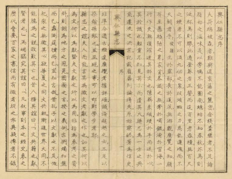 贵州省黔西南州《民国兴仁县志》全二十二卷 冉晸修 张俊颖纂PDF电子版地方志下载插图1 贵州省黔西南州《民国兴仁县志》全二十二卷 冉晸修 张俊颖纂PDF电子版地方志下载插图1