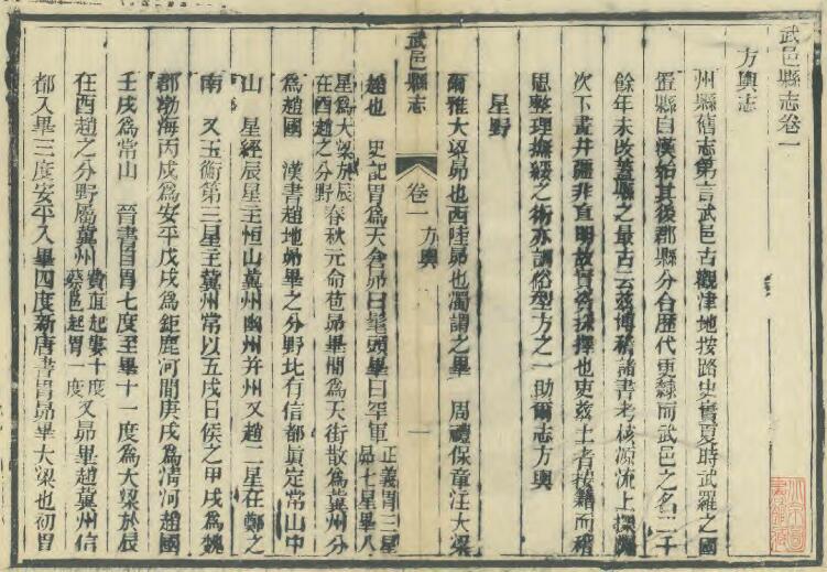 河北省衡水市《同治武邑县志》共十卷首一卷 清 彭美修 龙文彬纂PDF电子版地方志下载插图