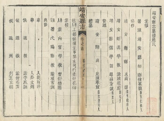 江西省宜春市《同治续纂靖安县志》全十卷 清徐家瀛修 舒孔恂纂PDF电子版地方志下载插图1 江西省宜春市《同治续纂靖安县志》全十卷 清徐家瀛修 舒孔恂纂PDF电子版地方志下载插图1